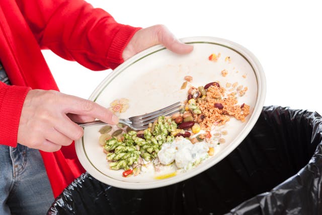 <p>Four-fifths of Britons throw away uneaten food at least once per week  </p>