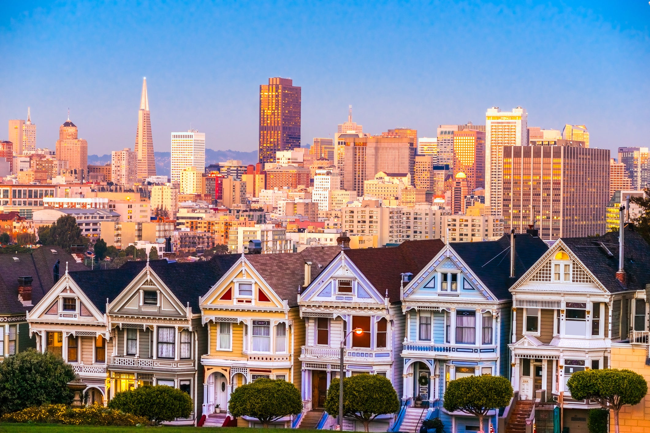 The Painted Ladies of San Francisco, California