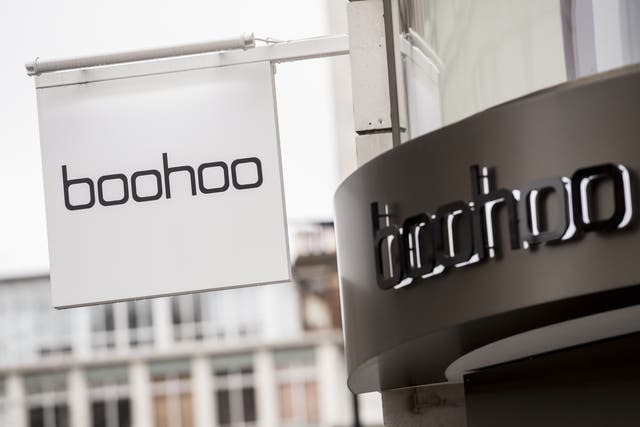 Boohoo has seen strong sales growth in the last two years (Ian West/PA)