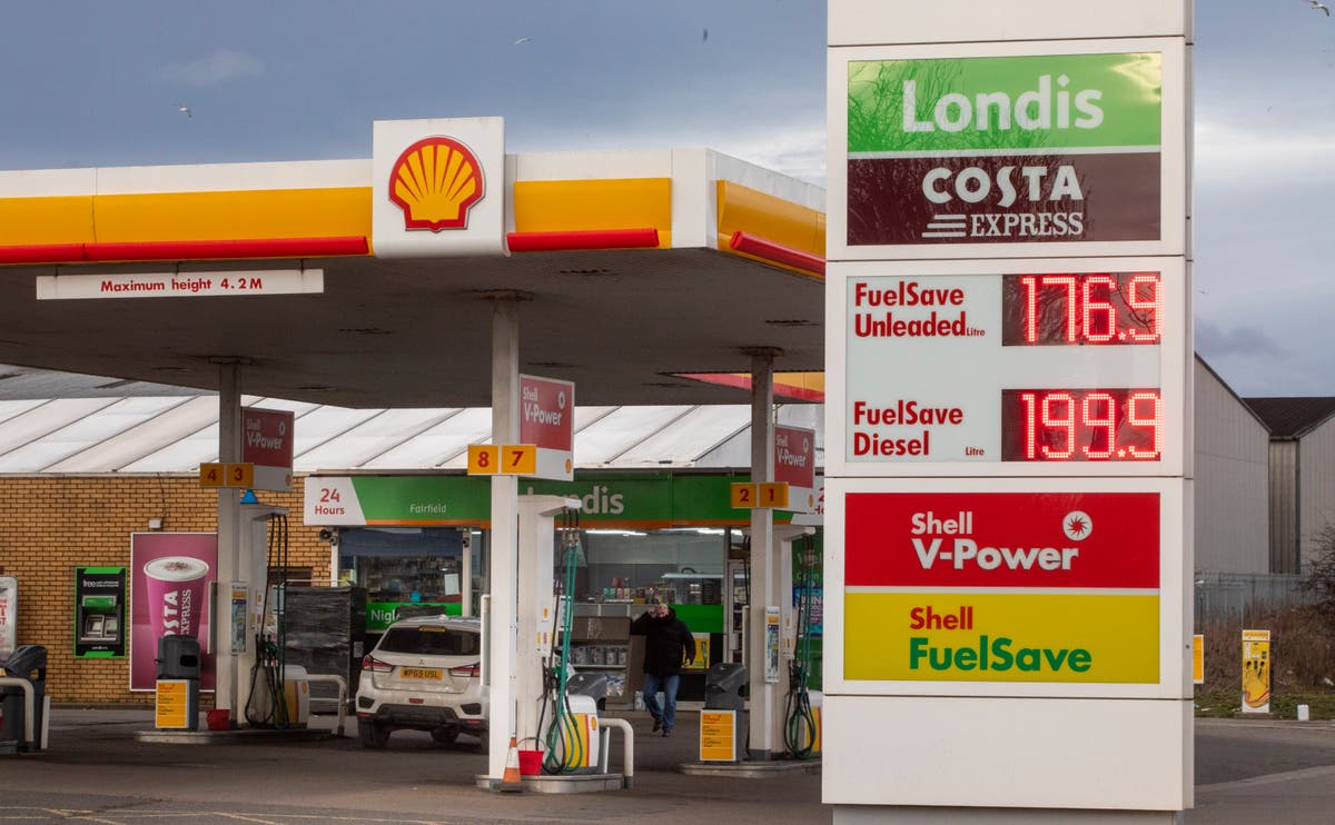 سعر النفط في المملكة المتحدة – مباشر: مسار واضح للديزل RAC بسعر 1.70 جنيهًا إسترلينيًا لكل خط ، سائقي الدفع “مرتفع بشكل لا يصدق”