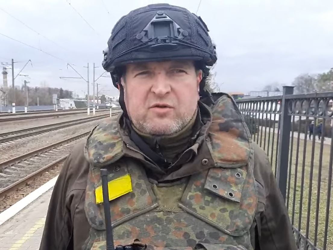 Irpin mayor Oleksandr Markushyn has shared several videos in recent days giving civilians evacuation advice while defending the Ukrainian city near Kyiv