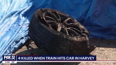 Chicago: Four people killed after train hits car on railway crossing