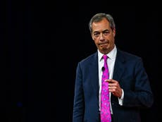Nigel Farage cancels launch of campaign against net zero after second venue pulls out
