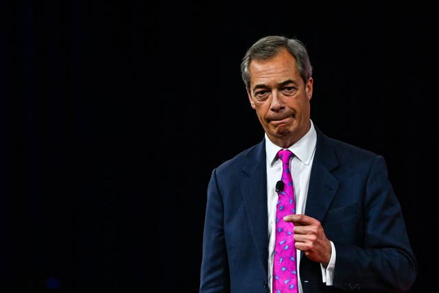<p>Nigel Farage is said to have conversations with some Tory red-wall MPs </p>
