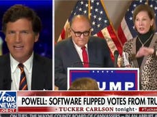 ‘Insane, lying, complete nut’: Fox News stars rejected election conspiracy theories while network pushed them