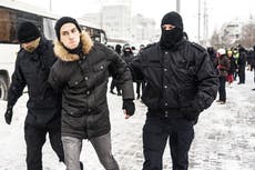 ‘For many years we will have to ask forgiveness’: Russian protester speaks of shame over Ukraine invasion