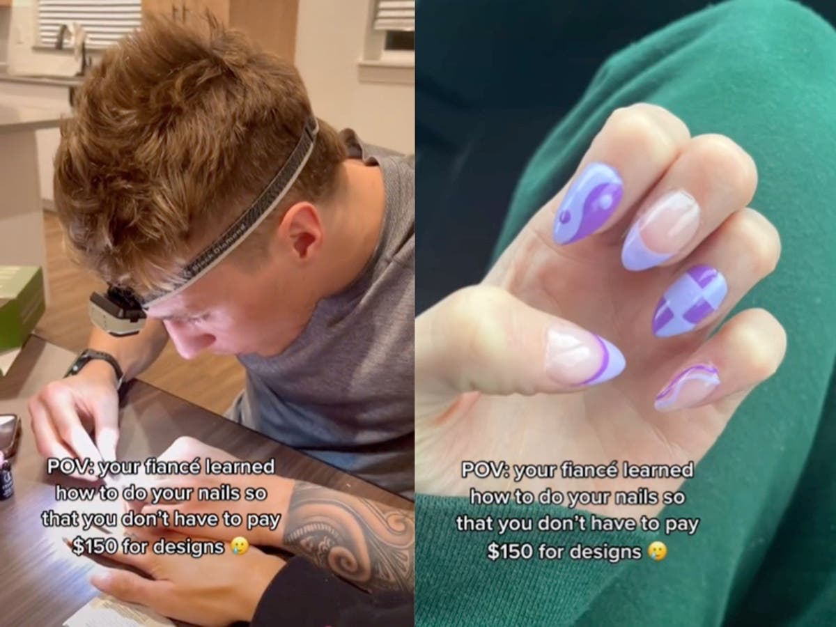 Woman reveals fiancé learned how to paint nails so she could save money: ‘Relationship goals’ Woman reveals fiancé learned how to paint nails so she could save money: ‘Relationship goals’