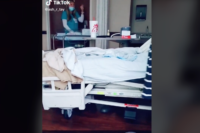 <p>A TikTok user claims nurses gave her the wrong baby at the hospital.</p>