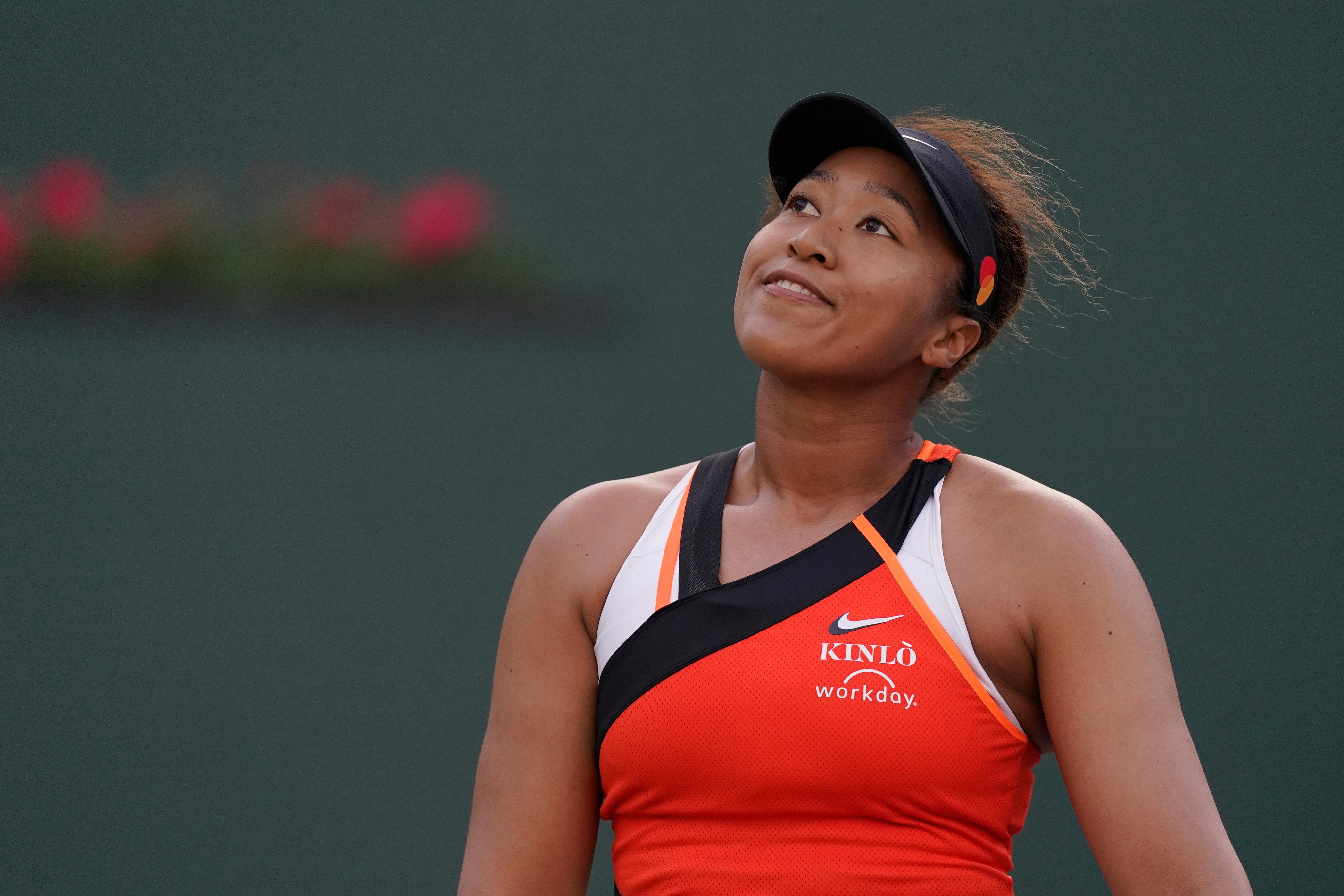 Naomi Osaka scored her first career win against Sloane Stephens in three tries with a three-set comeback in Round 1 of the BNP Paribas Open (Mark J. Terrill/AP)