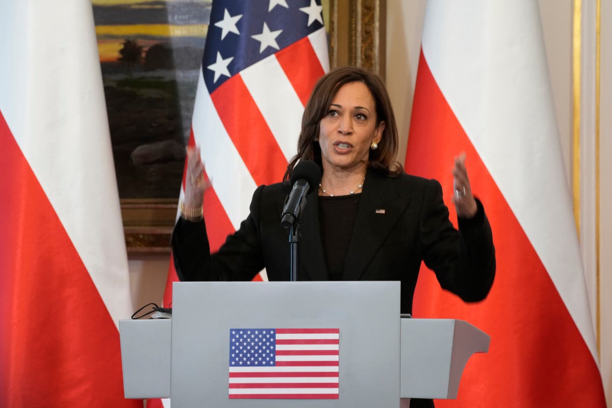 Kamala Harris warns of uncertainty around what Putin will do next Kamala Harris warns of uncertainty around what Putin will do next