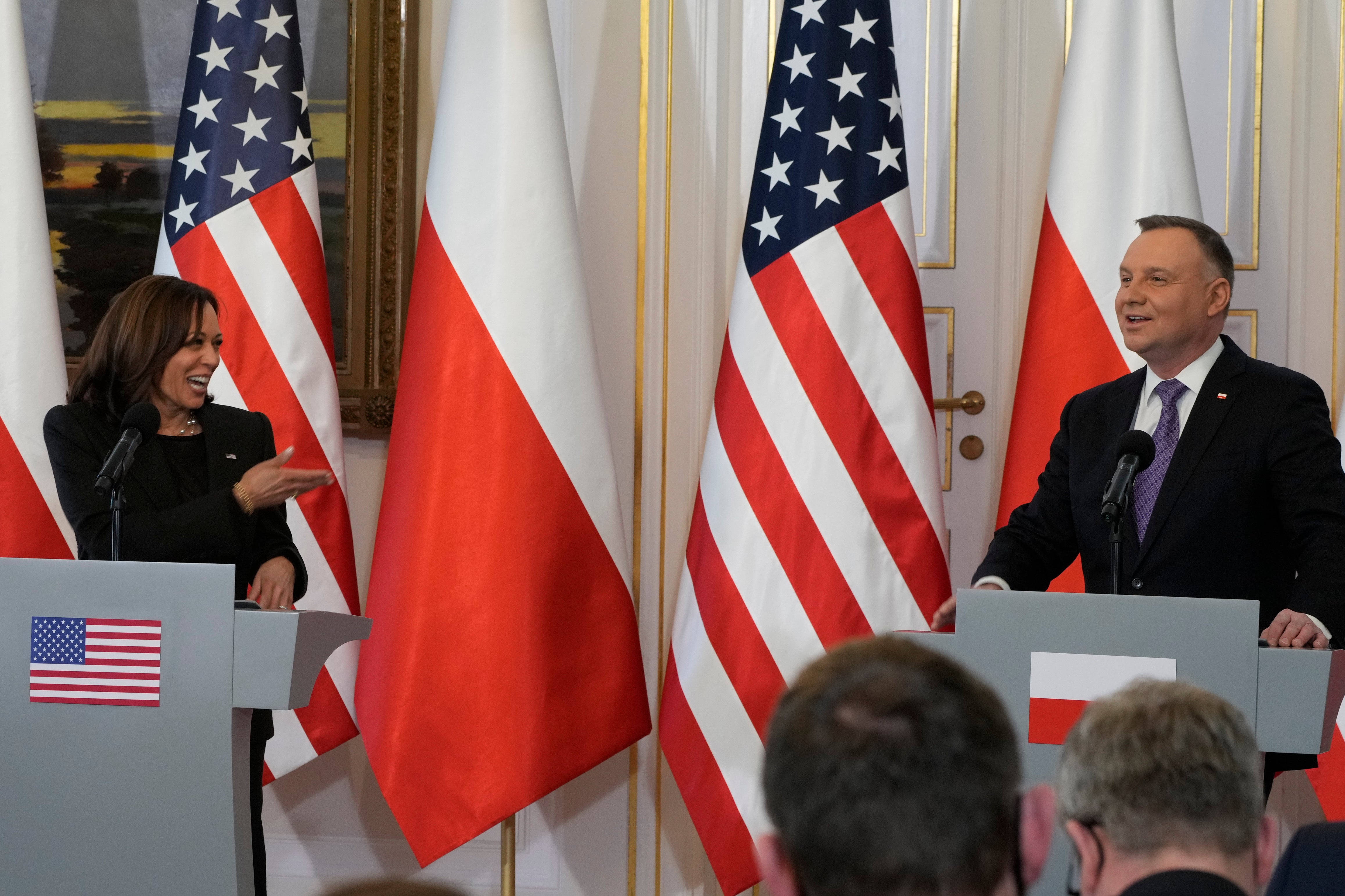 US Russia Ukraine War Harris