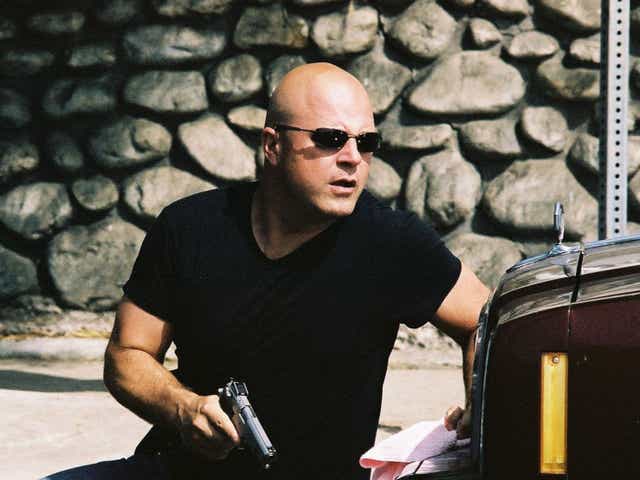 <p>‘Al Capone with a badge’: Michael Chiklis in his career-defining role as corrupt cop Vic Mackey in ‘The Shield’</p>