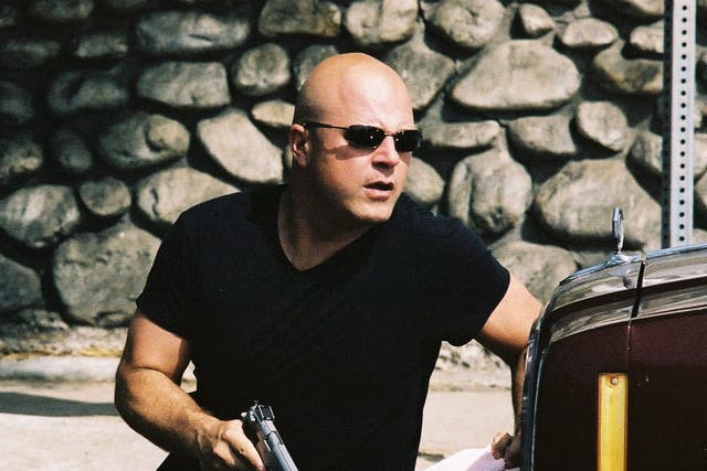 <p>‘Al Capone with a badge’: Michael Chiklis in his career-defining role as corrupt cop Vic Mackey in ‘The Shield’</p>