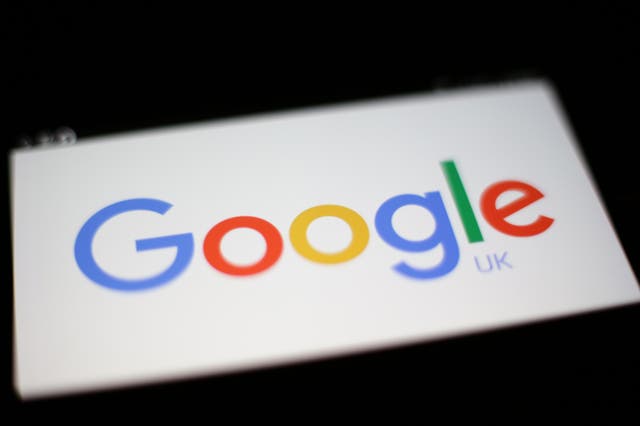 File photo dated 27/01/16 of a Google logo on the screen of a mobile phone. Google and Meta are being investigated by the European Commission and the UK’s CMA (Yui Mok/PA)