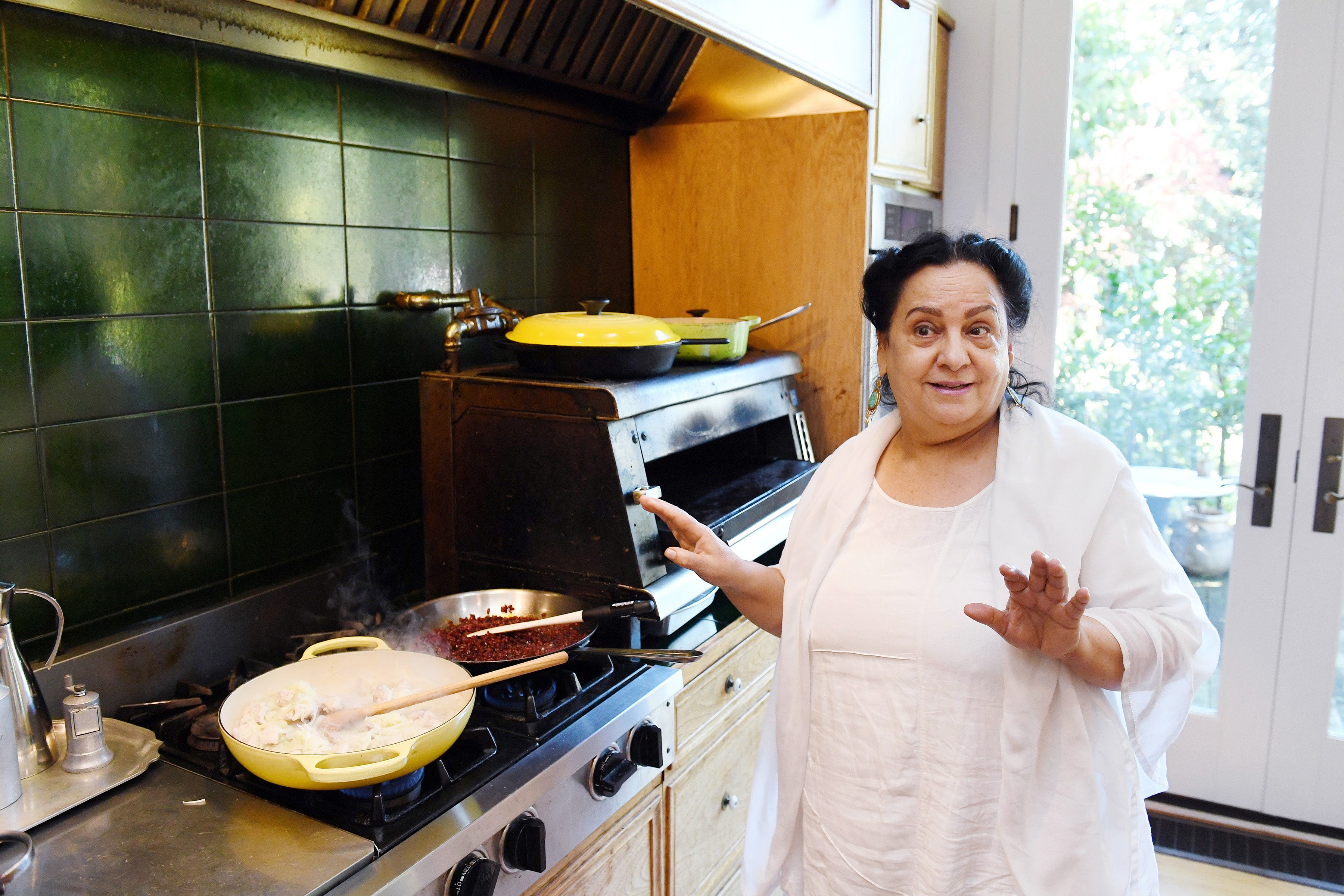 Iranian exile Najmieh Batmanglij wrote definitive cookbooks about her cuisine