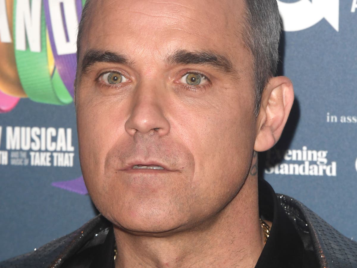 Robbie Williams says he and his family are homeless after selling all of their properties