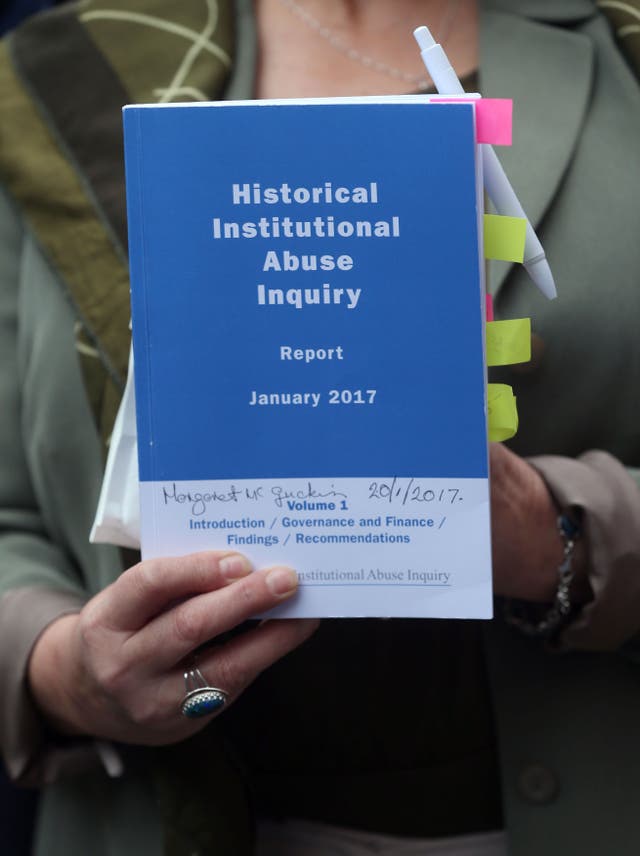 The Historical Institutional Abuse inquiry reported back in 2017 (PA)