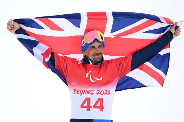 <p>Ollie Hill won bronze in the banked slalom at Beijing 2022</p>