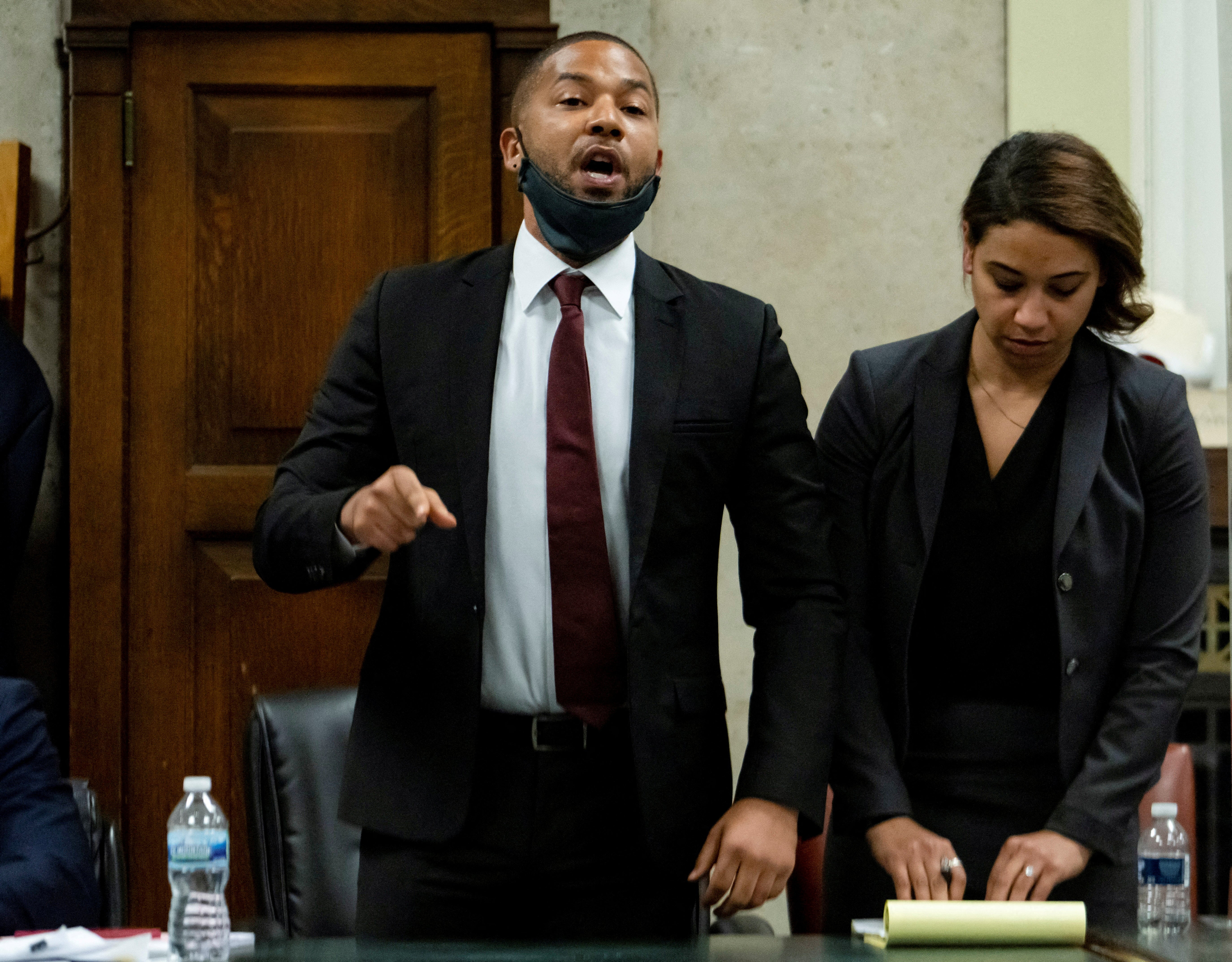 Jussie Smollett repeatedly stated he was not suicidal after being sentenced to 150 days in a county jail during his sentencing in Chicago on Thursday