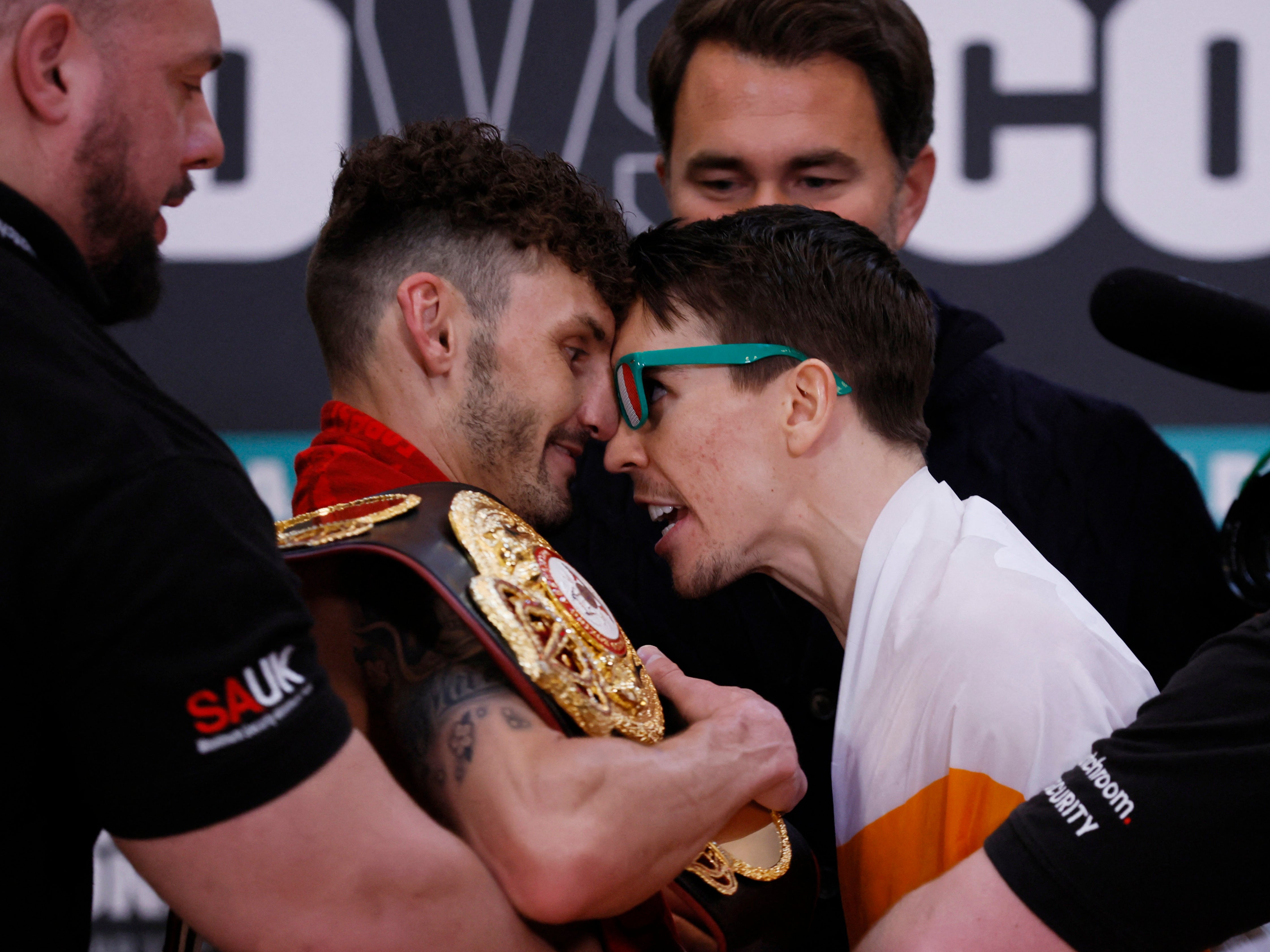 Conlan por delante de su combate con madera en 2022