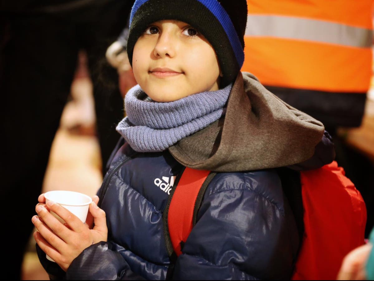 Ukrainian boy, 11, who travelled 700 miles alone to Slovakia says he is happy to be safe Ukrainian boy, 11, who travelled 700 miles alone to Slovakia says he is happy to be safe