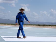 Jeff Bezos reportedly flew tailor in because his Blue Origin spacesuit ‘fit poorly around the crotch’