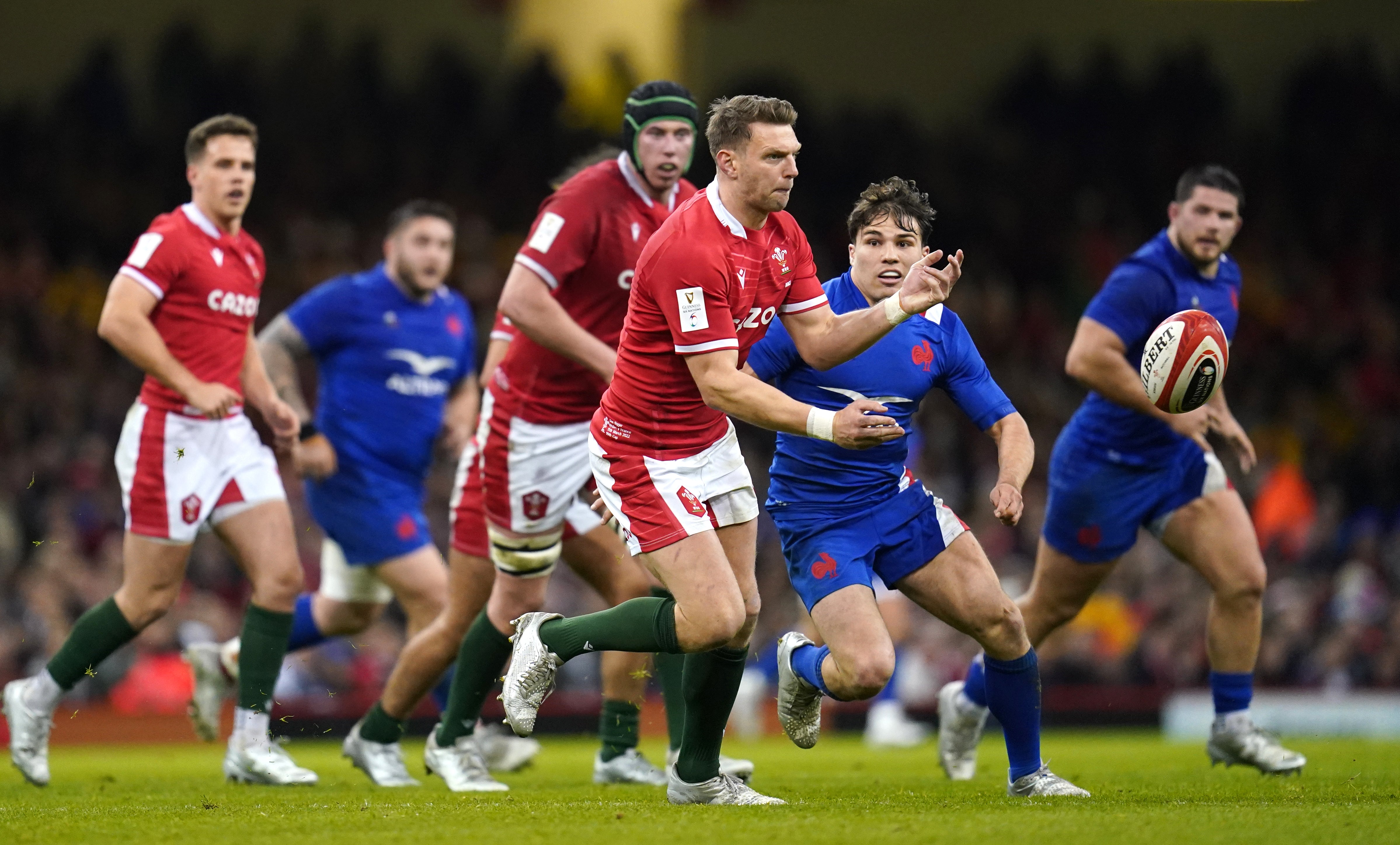 Captain Dan Biggar said he was ‘annoyed’ by Wales’ Six Nations defeat to France in Cardiff (Nick Potts/PA)