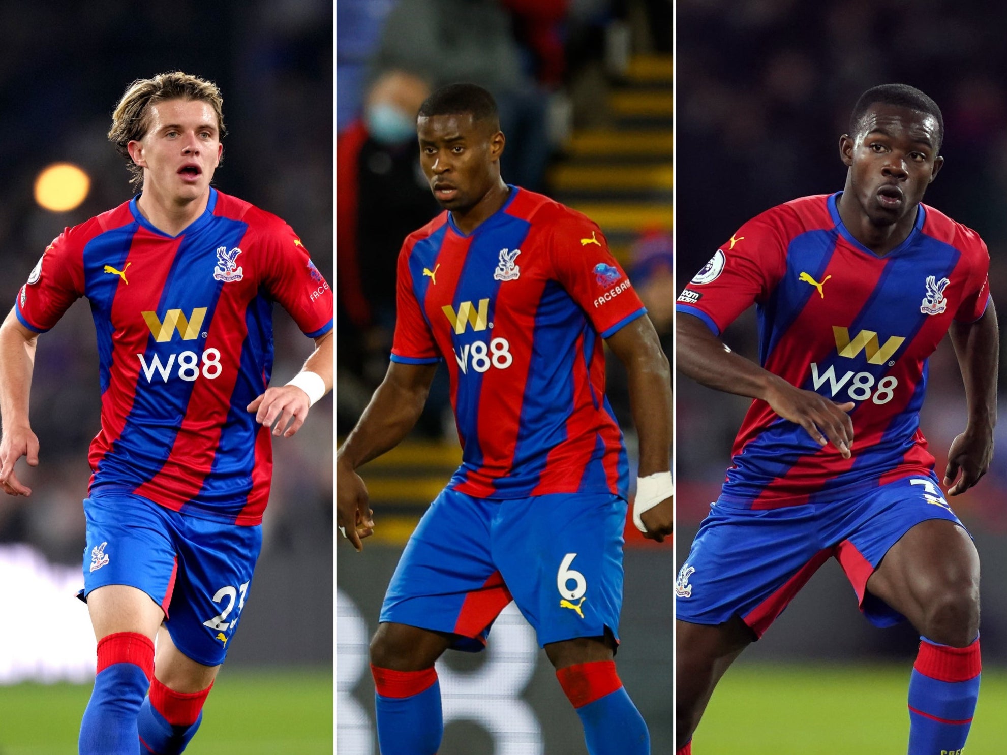 Crystal Palace trio Conor Gallagher, Marc Guehi and Tyrick Mitchell are hopeful of being in the next England squad