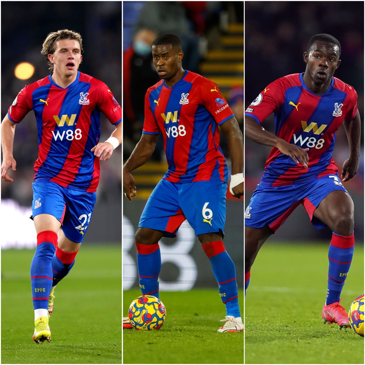Patrick Vieira praises Palace trio with &lsquo;names on table&rsquo; for England call-ups