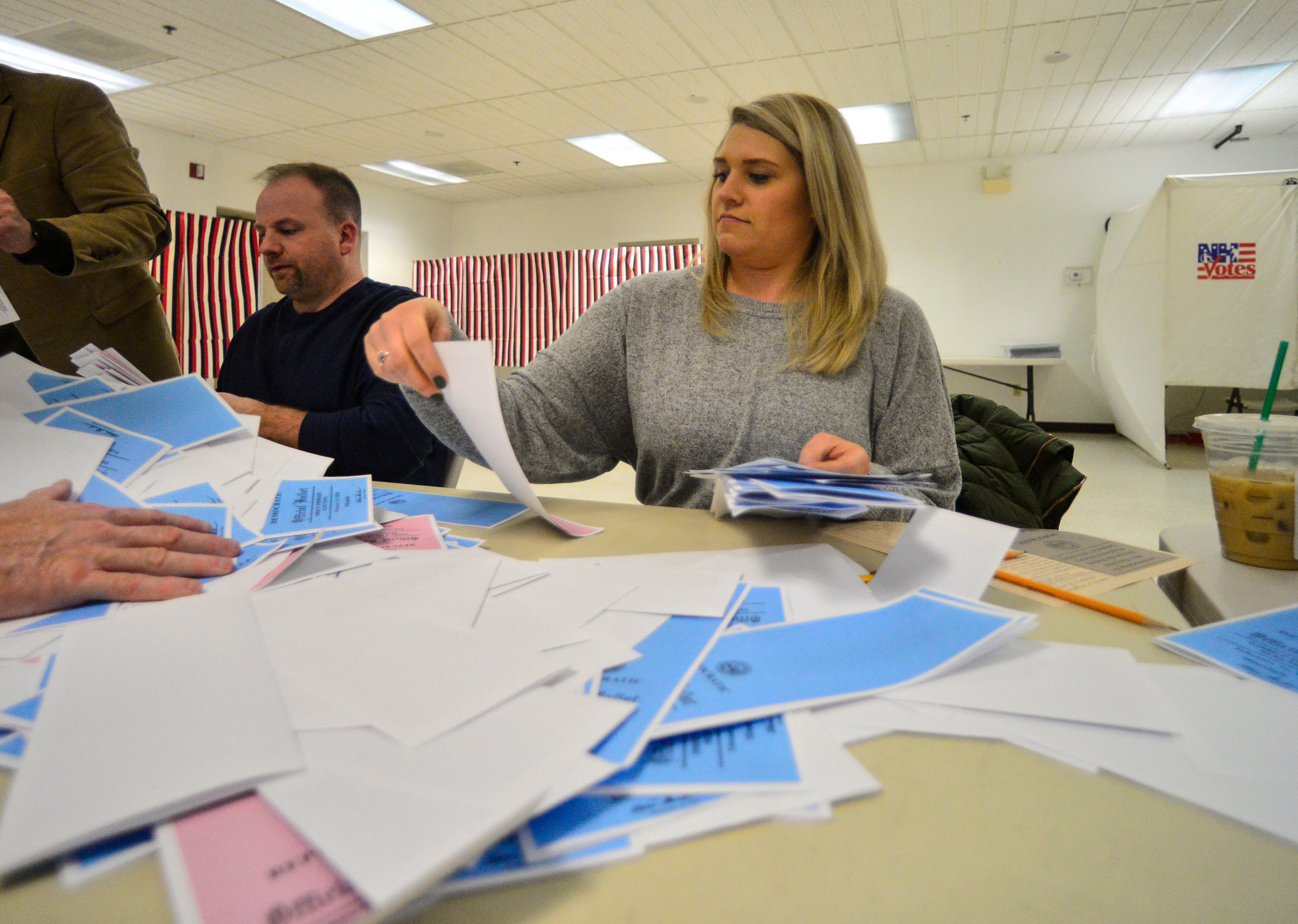 Voting Hand Counting Ballots