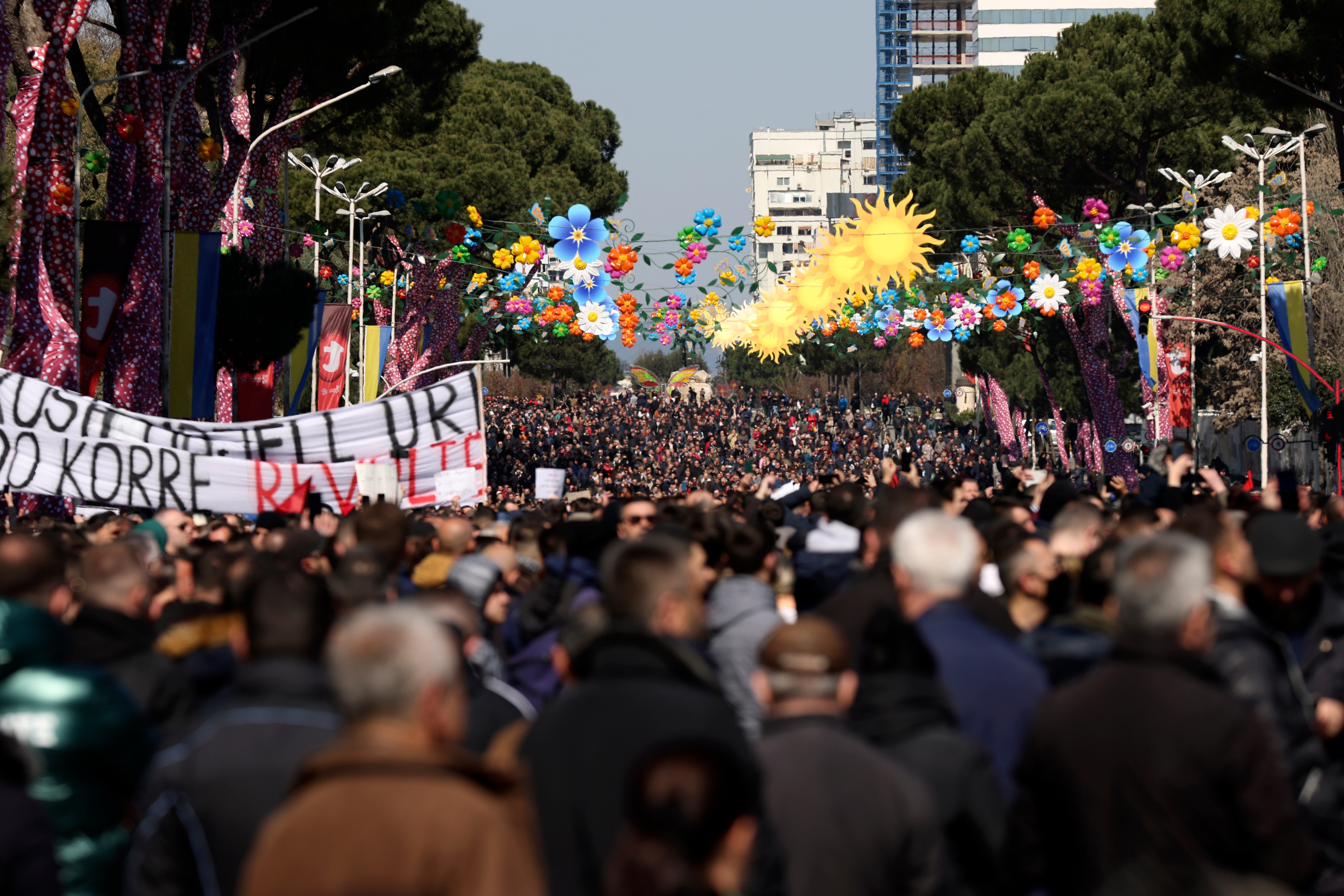 Albania Prices Protest