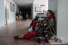 Hundreds of homeless staff and patients living in psychiatric hospitals in Ukraine