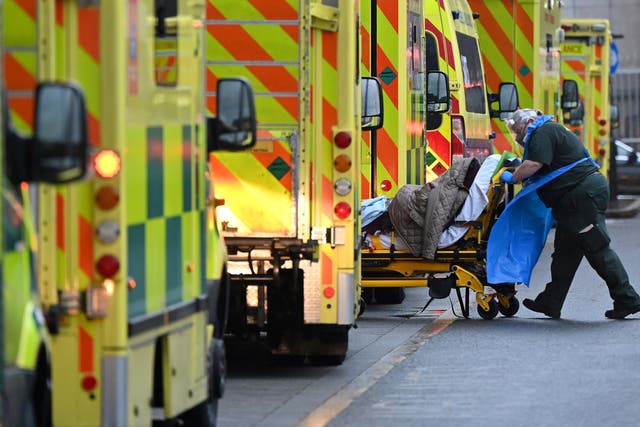 <p>Thousands of ambulance hours lost due to delays outside A&E </p>