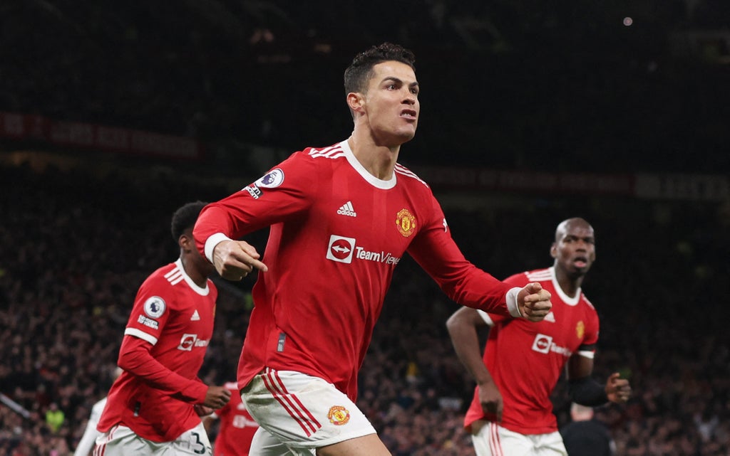 Sensational Cristiano Ronaldo hat-trick lifts Manchester United past Tottenham to boost top four hopes