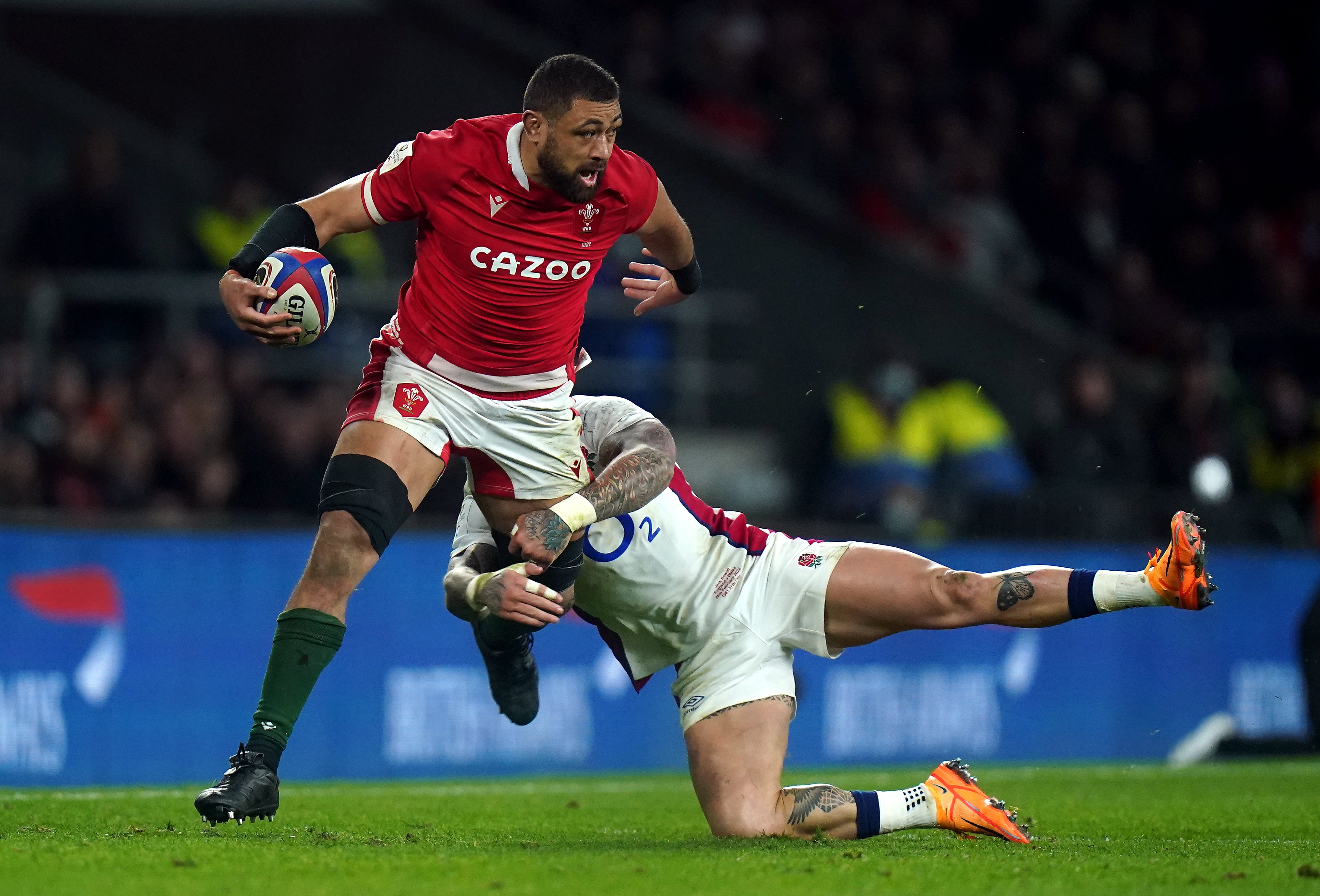 Taulupe Faletau is one of three British Lions dropped by Warren Gatland