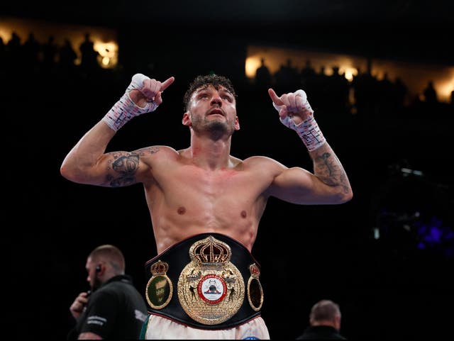 <p>Leigh Wood retained the WBA featherweight title with a vicious knockout of Michael Conlan</p>