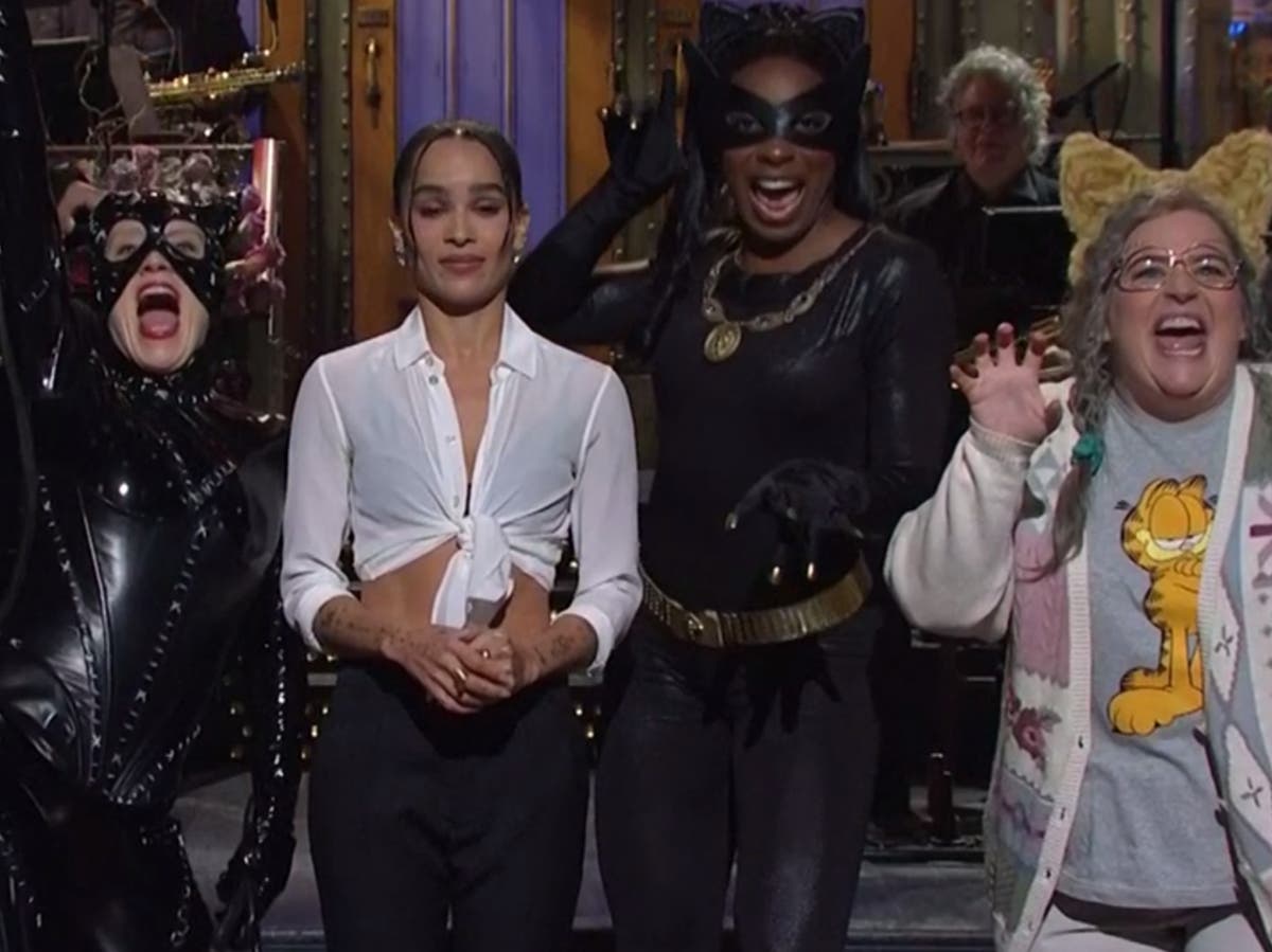 The Batman: Fans loved Zoe Kravitz meeting her fellow Catwoman stars on SNL The Batman: Fans loved Zoe Kravitz meeting her fellow Catwoman stars on SNL