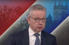 Michael Gove wrongly says 300,000 visas given to Ukrainians – before admitting only 3,000 issued