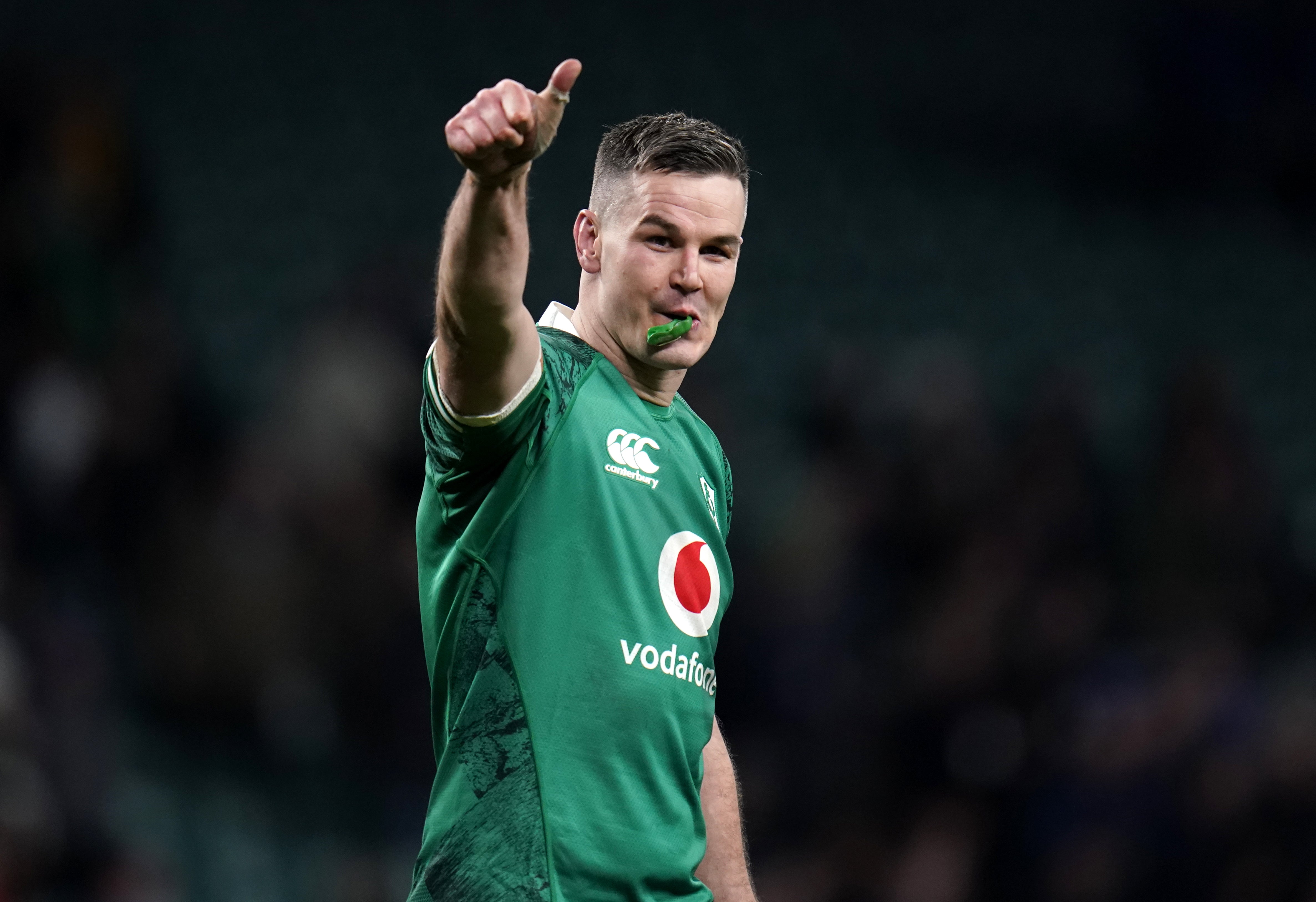 Ireland captain Johnny Sexton is targeting the Guinness Six Nations title following a win at Twickenham (Andrew Matthews/PA)