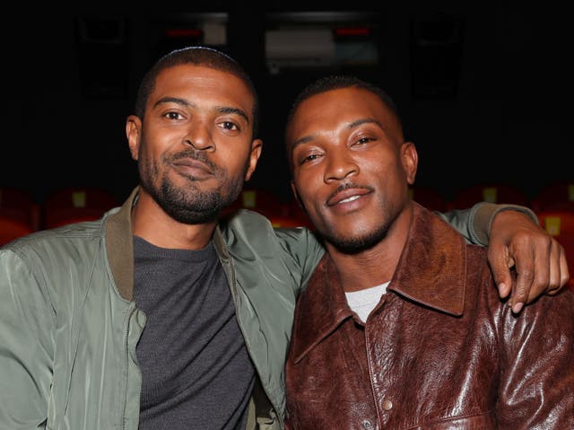 <p>Noel Clarke Ashley Walters</p>