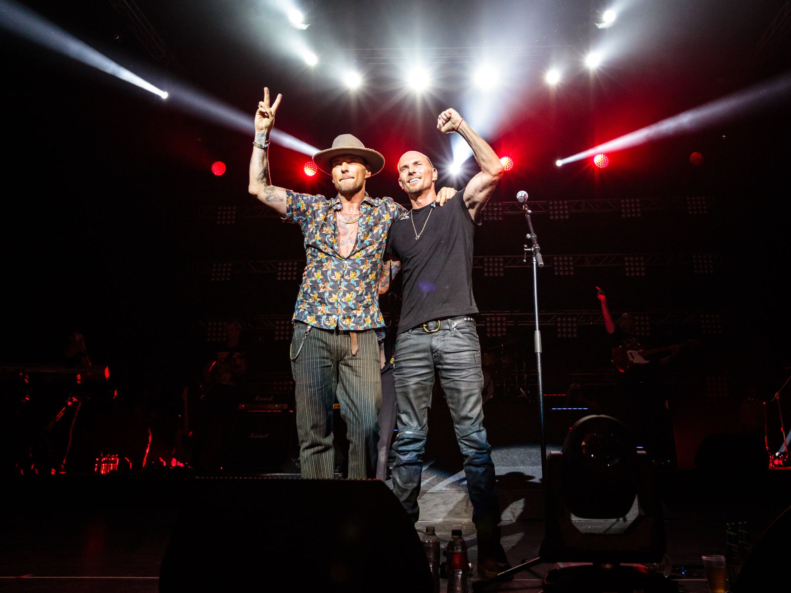 Matt and Luke at Brixton Academy in 2019