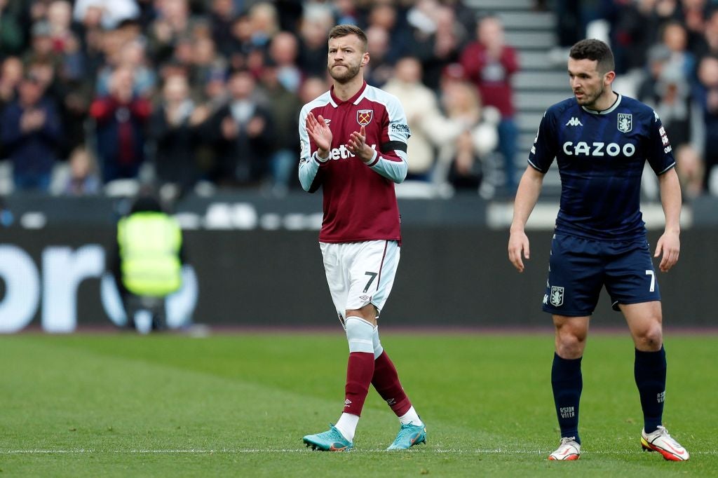 Yarmolenko was applauded onto the pitch by both teams