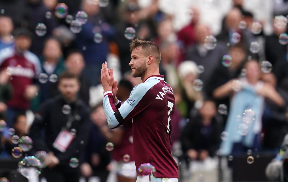 Emotional Andriy Yarmolenko thanks West Ham and public for Ukraine support