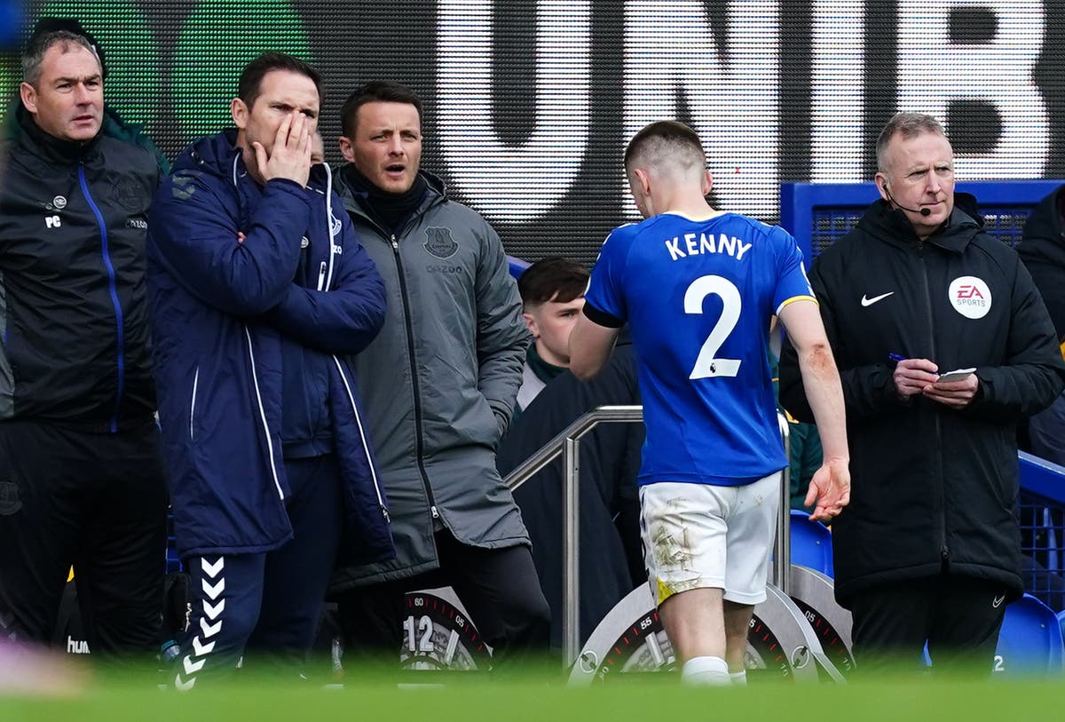 Frank Lampard accepts fans have right to vent ire after beaten Everton booed off