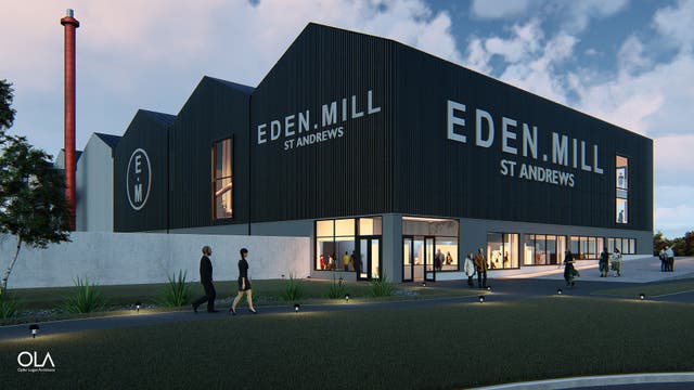 Eden Mill has been granted planning permission for a new distillery which aims to be one of the first in the world to be carbon-neutral (Opfer Logan Architects/Eden Mill/PA)