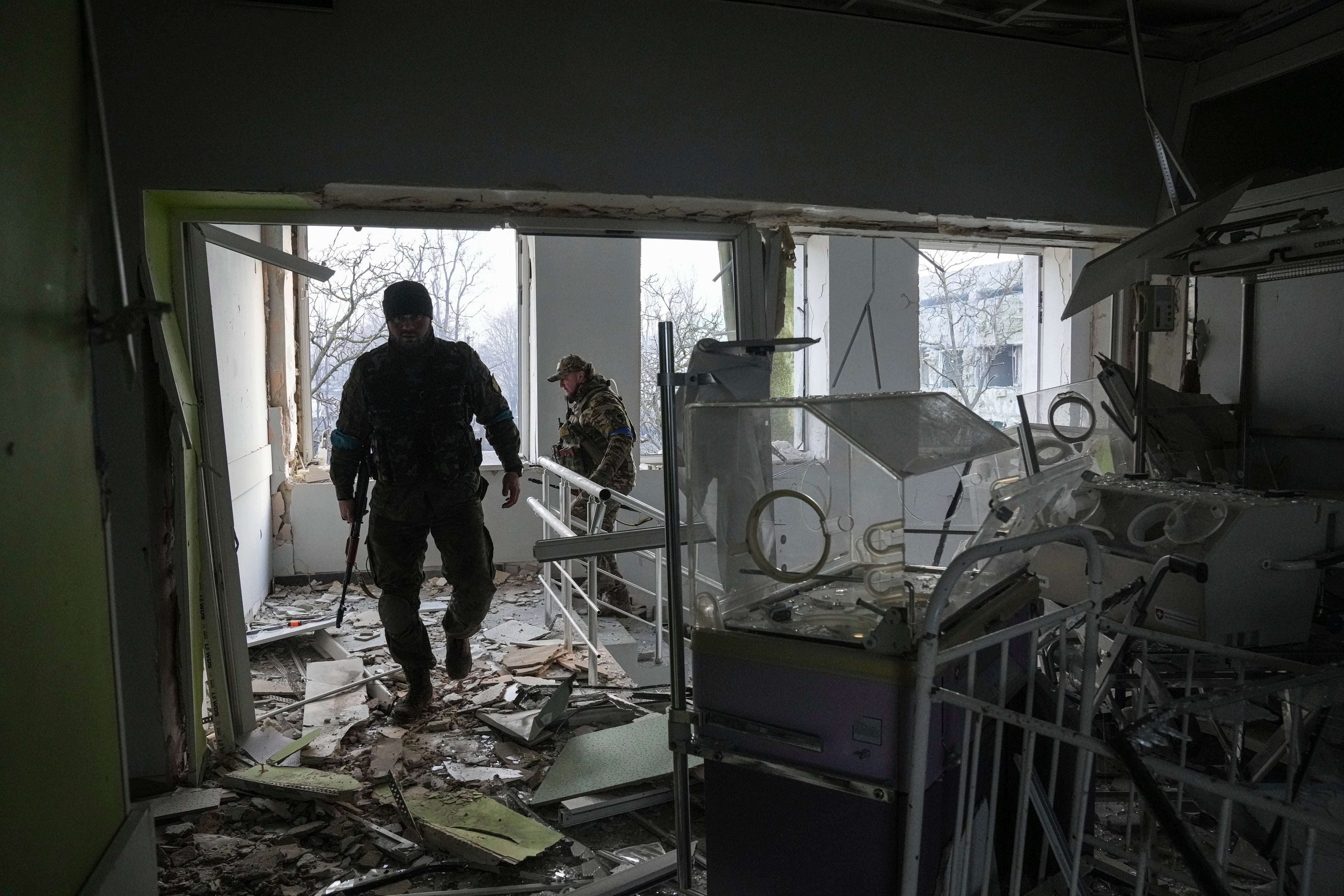 Russia Ukraine War Maternity Hospital
