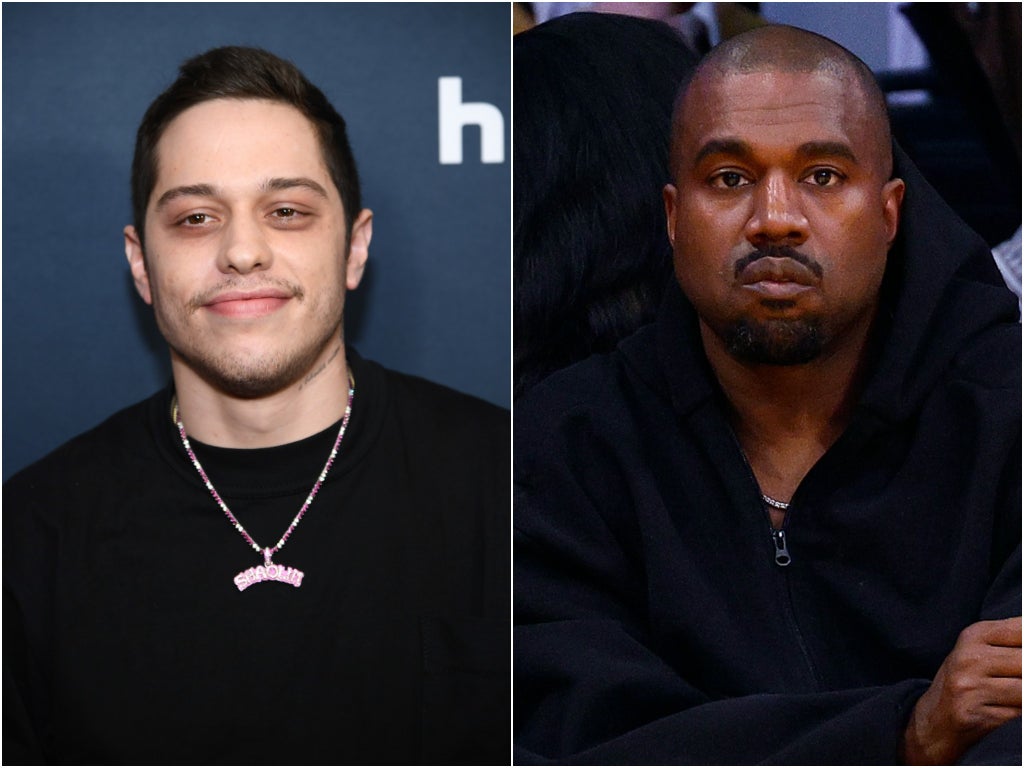 Pete Davidson jokes about Kanye West in first stand-up show in three years