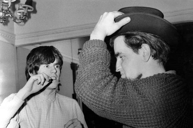 <p>Keith Richards with Ian Stewart in the Sixties</p>
