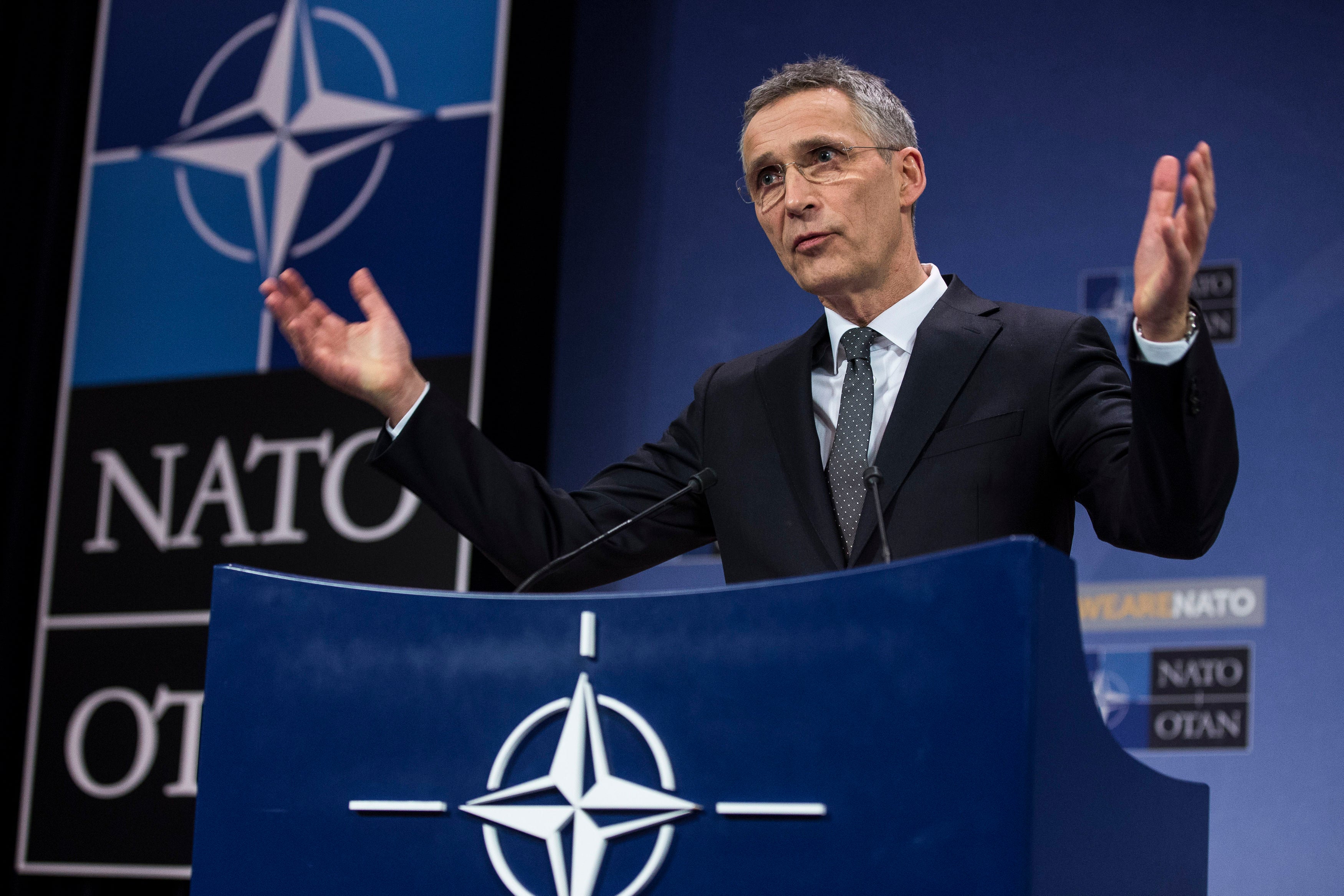Nato secretary general Jens Stoltenberg (Erik Luntang/Nato/PA)