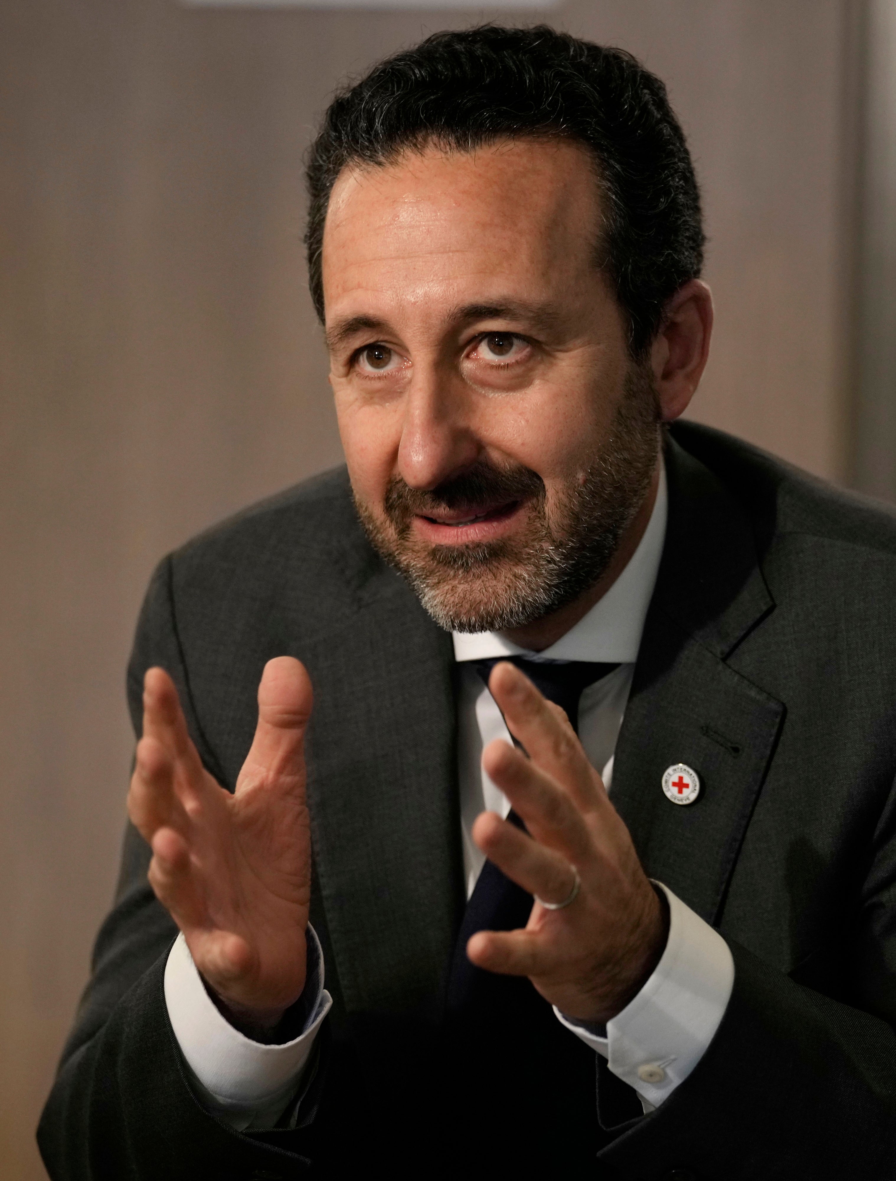 AP Interview Ukraine Red Cross